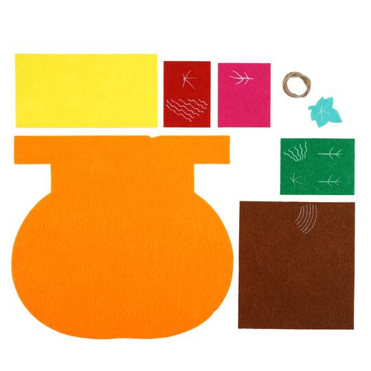 Download Free Felt Pumpkin Craft Kit By Creatology Give Thanks Michaels PSD Mockup Template